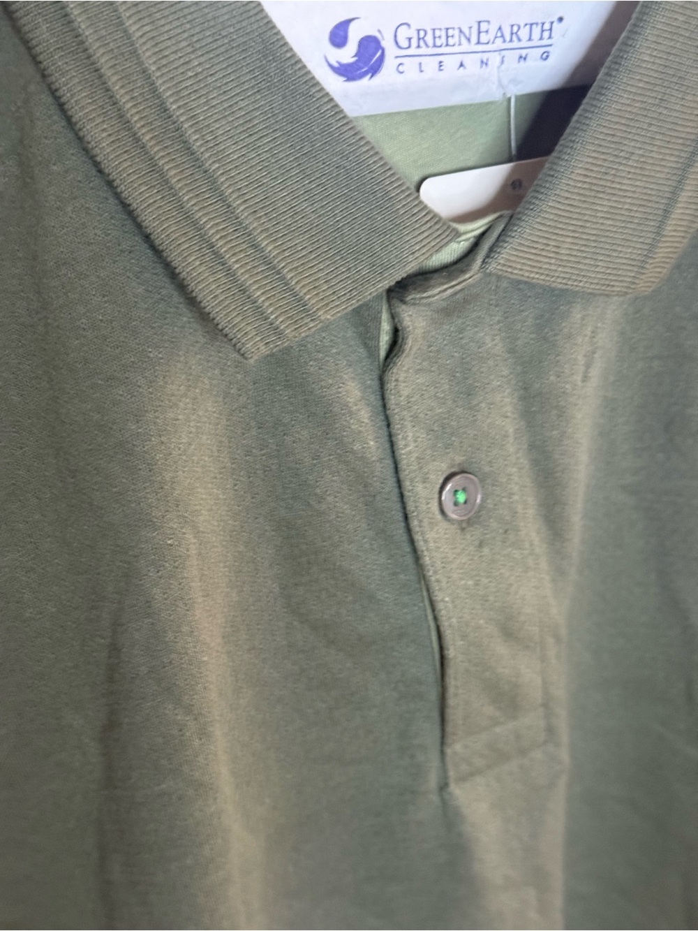 Scotch & Soda Olive Green Men's Polo - Picture 2 of 10